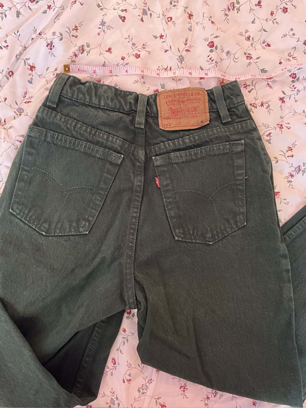 Vintage Green Levi’s